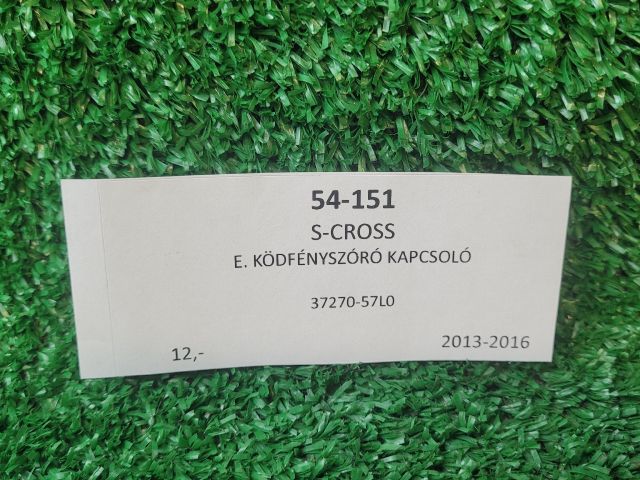 bontott SUZUKI SX4 S-Cross Első Ködfényszóró Kapcsoló