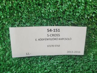 bontott SUZUKI SX4 S-Cross Első Ködfényszóró Kapcsoló
