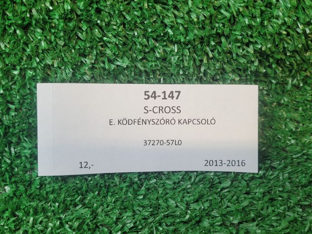 bontott SUZUKI SX4 S-Cross Első Ködfényszóró Kapcsoló