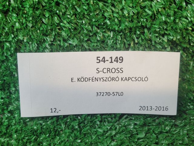 bontott SUZUKI SX4 S-Cross Első Ködfényszóró Kapcsoló