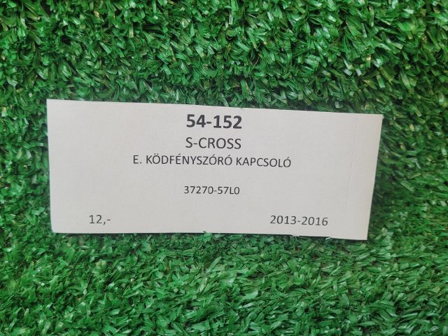 bontott SUZUKI SX4 S-Cross Első Ködfényszóró Kapcsoló