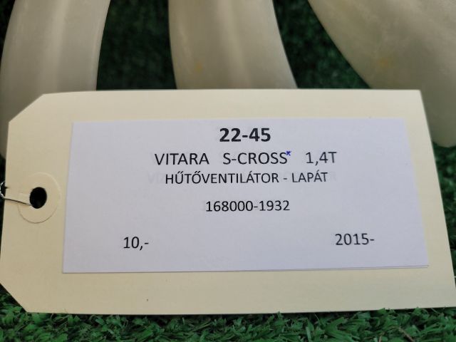 bontott SUZUKI SX4 S-Cross II Hűtőventilátor