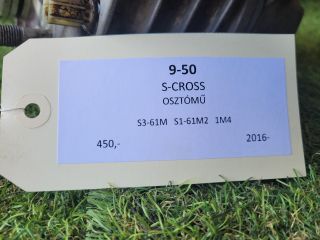 bontott SUZUKI SX4 S-Cross II Osztómű