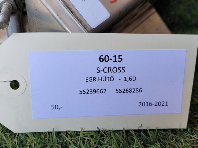 bontott SUZUKI SX4 S-Cross II EGR Hűtő