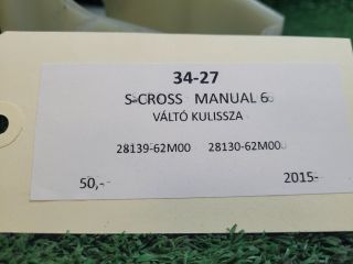 bontott SUZUKI SX4 S-Cross II Váltó Kulissza