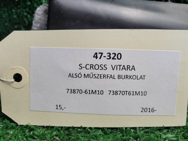 bontott SUZUKI SX4 S-Cross II Alsó Műszerfal Burkolat