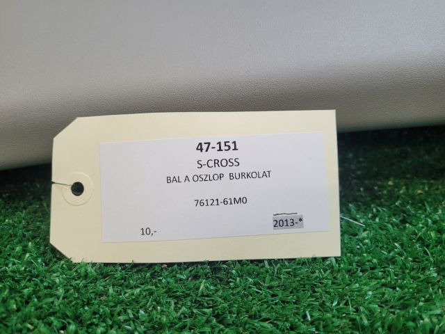 bontott SUZUKI SX4 S-Cross II Bal A Oszlop Burkolat