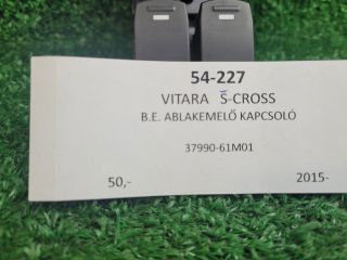 bontott SUZUKI SX4 S-Cross II Bal első Ablakemelő Kapcsoló