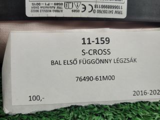 bontott SUZUKI SX4 S-Cross II Bal első Függöny Légzsák