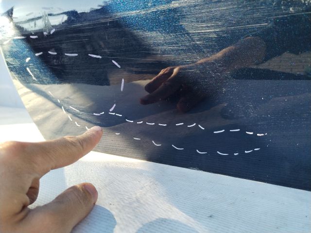 bontott SUZUKI SX4 S-Cross II Bal hátsó Ajtó (Üres lemez)