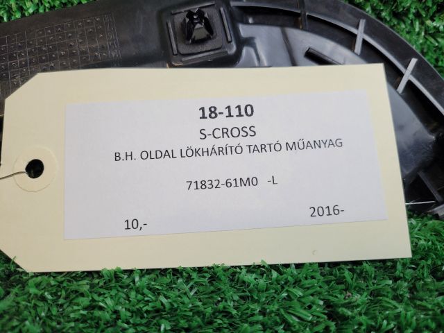 bontott SUZUKI SX4 S-Cross II Bal hátsó Oldal Lökhárító Tartó (Műanyag)