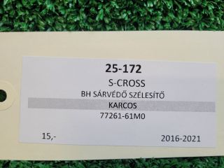 bontott SUZUKI SX4 S-Cross II Bal hátsó Sárvédő Szélesítő