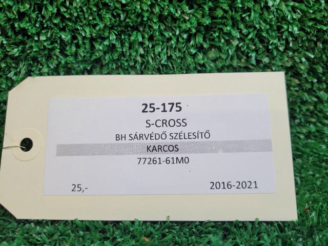 bontott SUZUKI SX4 S-Cross II Bal hátsó Sárvédő Szélesítő