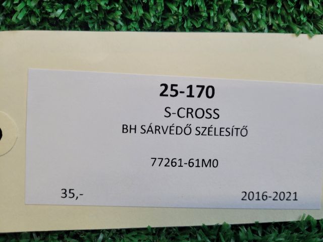 bontott SUZUKI SX4 S-Cross II Bal hátsó Sárvédő Szélesítő