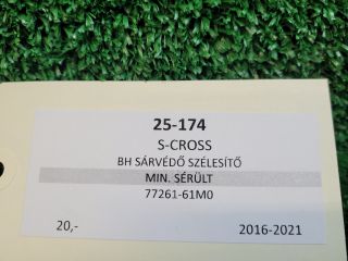 bontott SUZUKI SX4 S-Cross II Bal hátsó Sárvédő Szélesítő