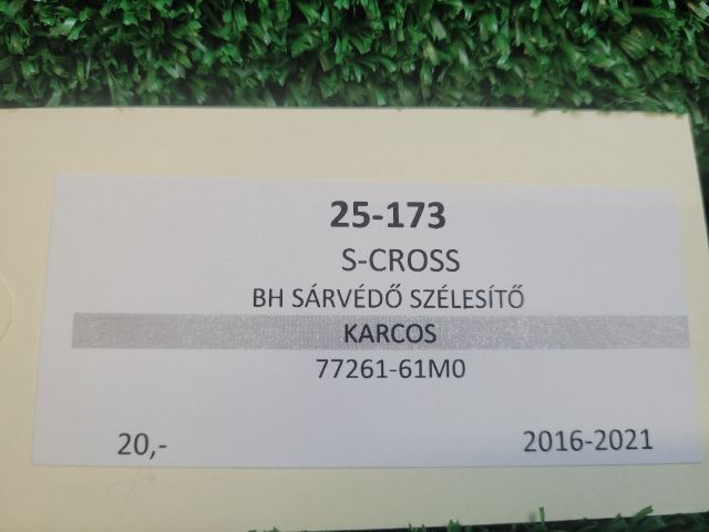 bontott SUZUKI SX4 S-Cross II Bal hátsó Sárvédő Szélesítő