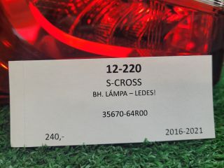 bontott SUZUKI SX4 S-Cross II Bal Külső Hátsó Lámpa