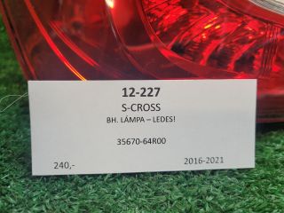 bontott SUZUKI SX4 S-Cross II Bal Külső Hátsó Lámpa