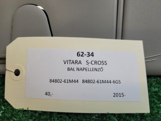 bontott SUZUKI SX4 S-Cross II Bal Napellenző