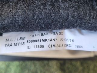 bontott SUZUKI SX4 S-Cross II Bal Oldallégzsák