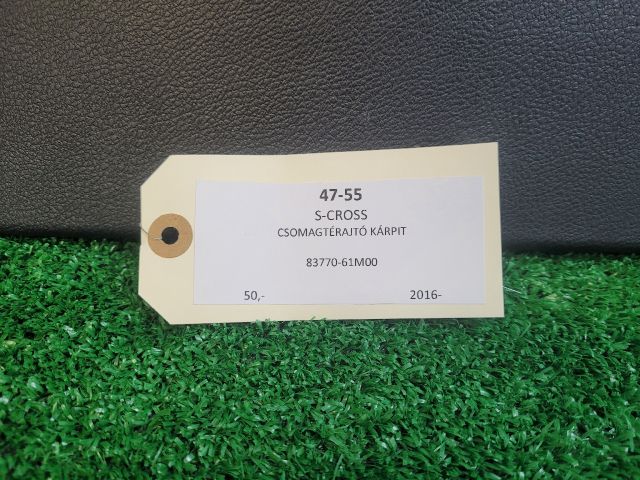 bontott SUZUKI SX4 S-Cross II Csomagtérajtó Kárpit