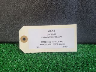 bontott SUZUKI SX4 S-Cross II Csomagtérajtó Kárpit