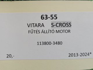 bontott SUZUKI SX4 S-Cross II Fűtés Állító Motor