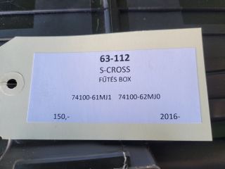 bontott SUZUKI SX4 S-Cross II Fűtés Box