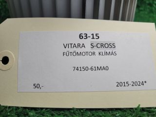 bontott SUZUKI SX4 S-Cross II Fűtőmotor (Klímás)