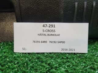 bontott SUZUKI SX4 S-Cross II Hátfal Burkolat