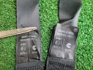 bontott SUZUKI SX4 S-Cross II Hátsó Biztonsági Öv Szett