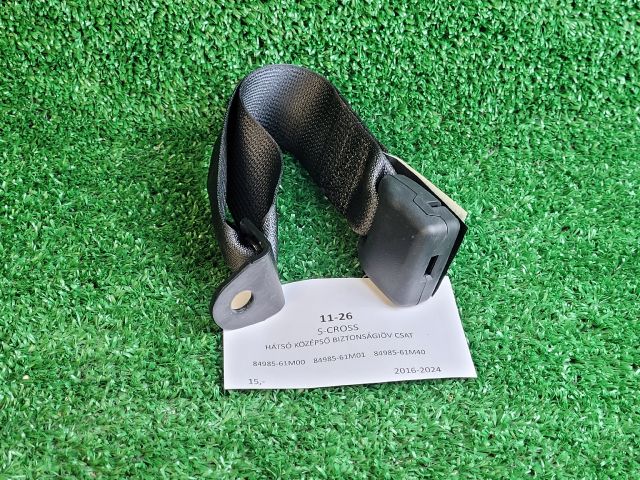 bontott SUZUKI SX4 S-Cross II Hátsó középső Biztonsági Öv Csat