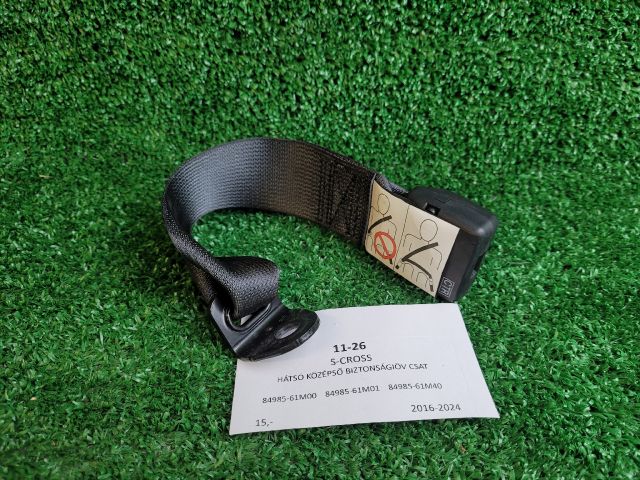 bontott SUZUKI SX4 S-Cross II Hátsó középső Biztonsági Öv Csat