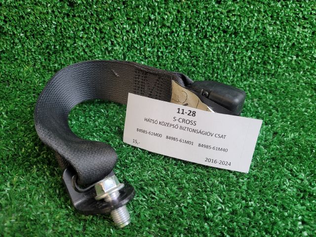 bontott SUZUKI SX4 S-Cross II Hátsó középső Biztonsági Öv Csat