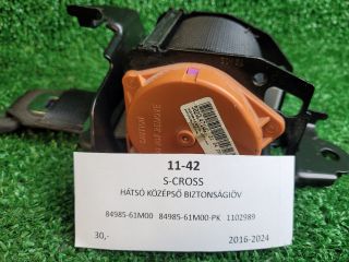 bontott SUZUKI SX4 S-Cross II Hátsó középső Biztonsági Öv