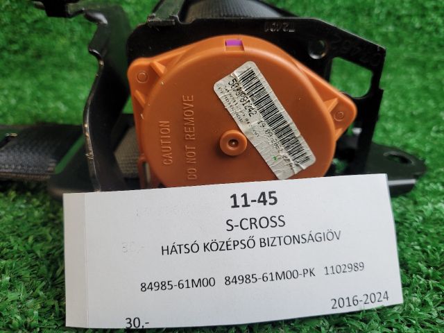 bontott SUZUKI SX4 S-Cross II Hátsó középső Biztonsági Öv
