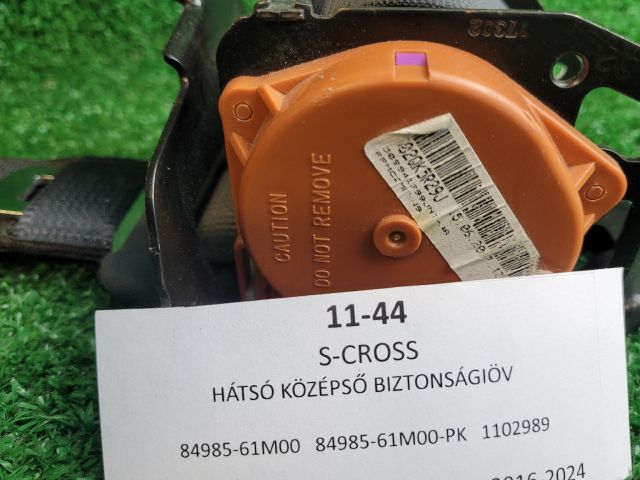 bontott SUZUKI SX4 S-Cross II Hátsó középső Biztonsági Öv