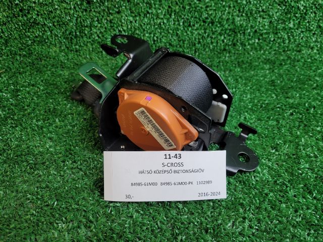 bontott SUZUKI SX4 S-Cross II Hátsó középső Biztonsági Öv