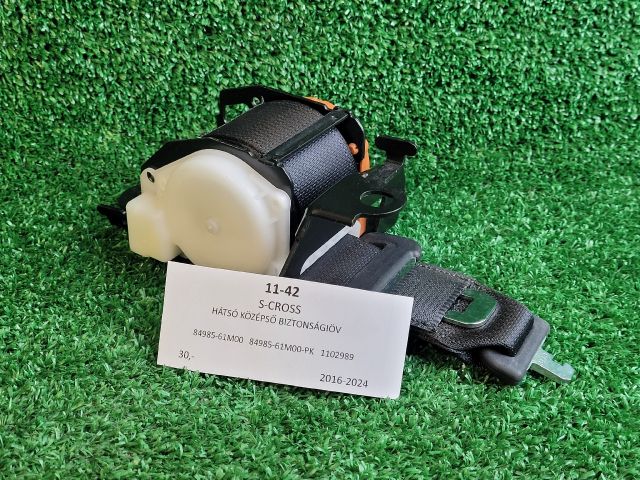 bontott SUZUKI SX4 S-Cross II Hátsó középső Biztonsági Öv