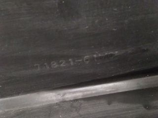 bontott SUZUKI SX4 S-Cross II Hátsó Lökhárító Alsó (Műanyag)