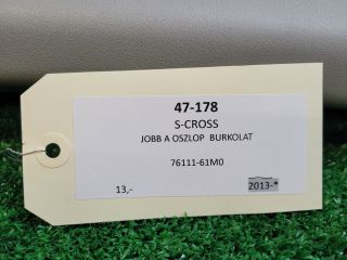 bontott SUZUKI SX4 S-Cross II Jobb A Oszlop Burkolat