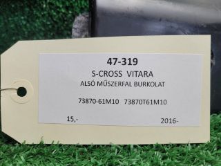 bontott SUZUKI SX4 S-Cross II Jobb Alsó Műszerfal Burkolat