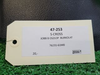 bontott SUZUKI SX4 S-Cross II Jobb B Oszlop Burkolat