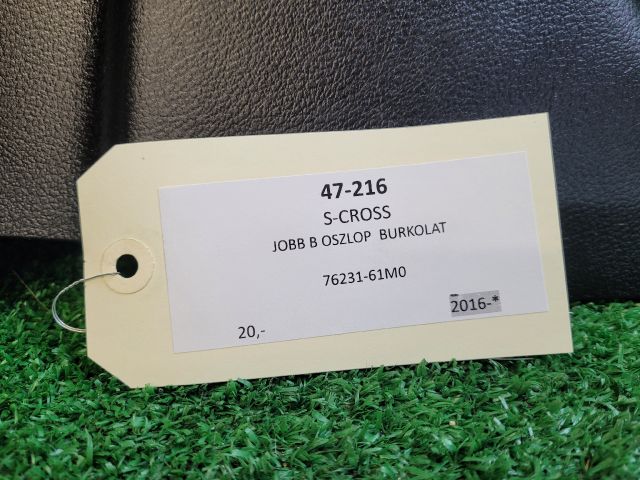 bontott SUZUKI SX4 S-Cross II Jobb B Oszlop Burkolat