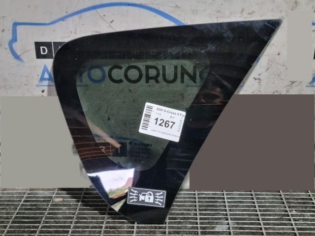 bontott SUZUKI SX4 S-Cross II Jobb C Oszlop Oldalablak Üveg