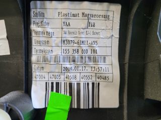 bontott SUZUKI SX4 S-Cross II Jobb első Ajtó Kárpit