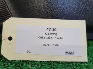 bontott SUZUKI SX4 S-Cross II Jobb első Ajtó Kárpit