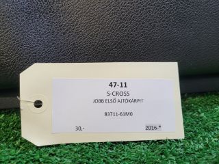 bontott SUZUKI SX4 S-Cross II Jobb első Ajtó Kárpit