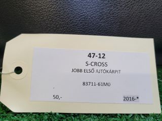 bontott SUZUKI SX4 S-Cross II Jobb első Ajtó Kárpit