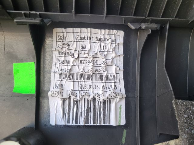 bontott SUZUKI SX4 S-Cross II Jobb első Ajtó Kárpit